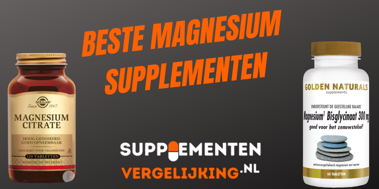 beste magnesium supplementen banner